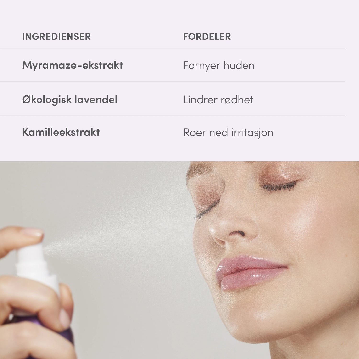Calming Lavender Hydration Spray Ansiktsmist
