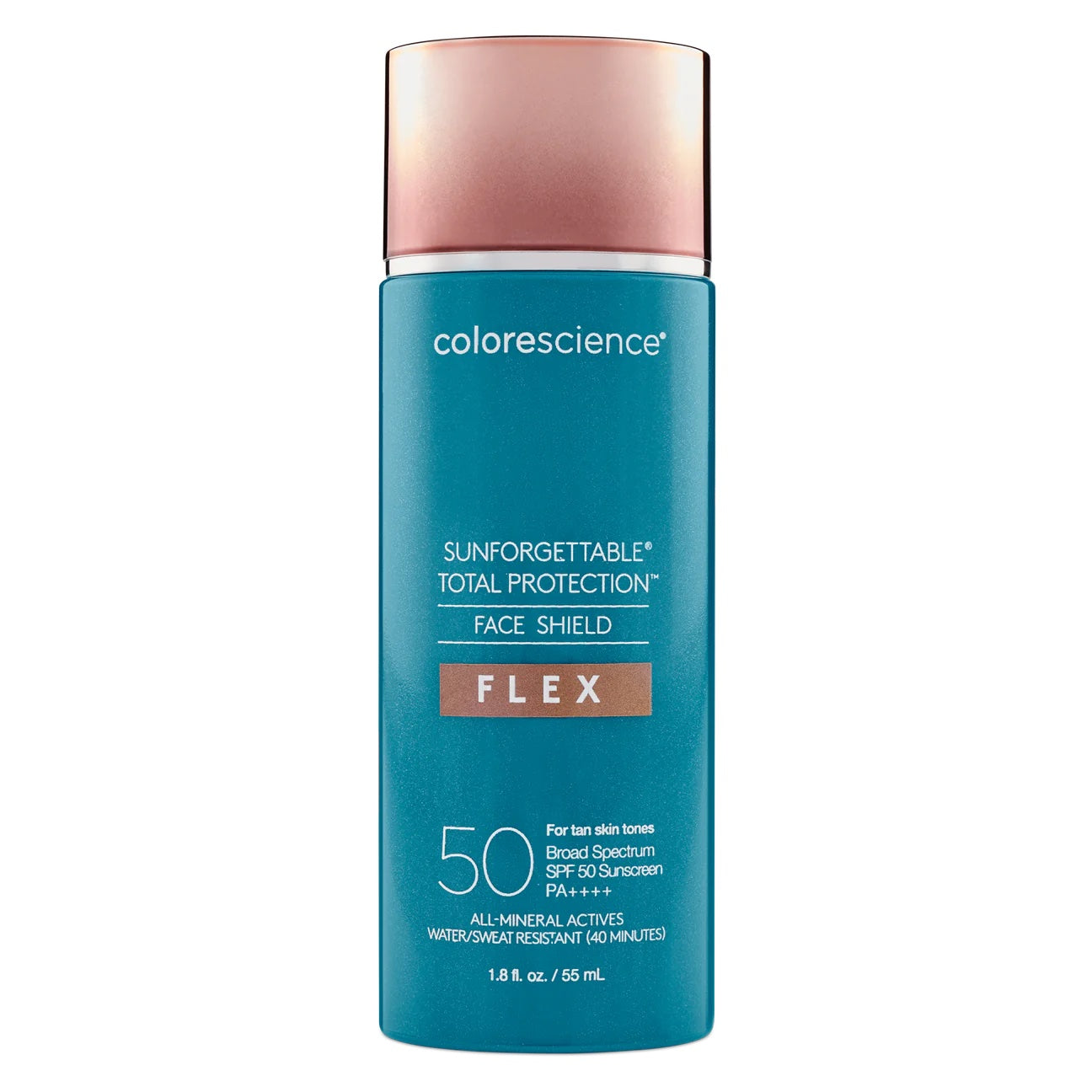 Colorescience Sunforgettable Total Protection Face Shield Flex SPF50 - Tan 55ml Solbeskyttelse