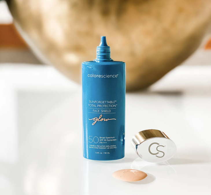 Colorescience Sunforgettable Total Protection Face Shield Glow SPF50 55ml Solbeskyttelse