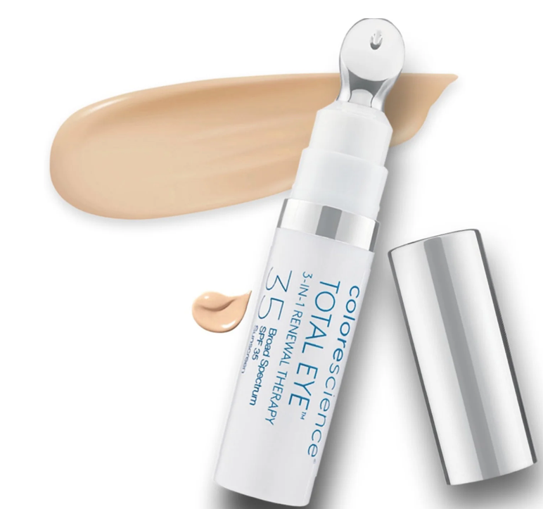 Colorescience Total Eye 3-in-1 Renewal Therapy SPF35 - Medium 7ml Solbeskyttelse