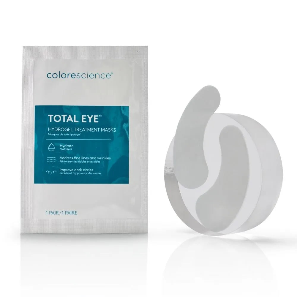 Colorescience Total Eye Hydrogel Treatment Mask pakke 12par Øyeprodukter