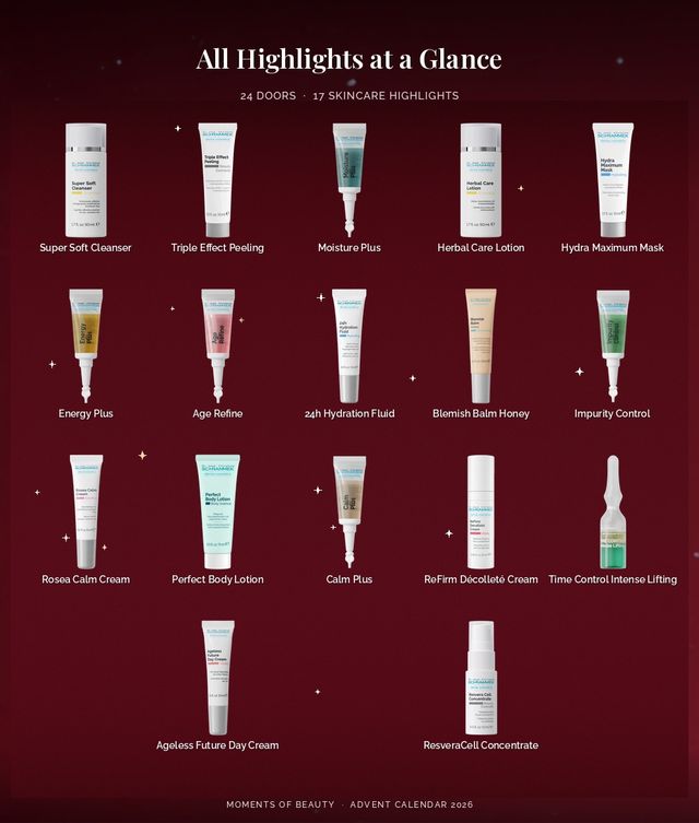 Dr. Schrammek Moments Of Beauty- Adventskalender 2026 Kalender