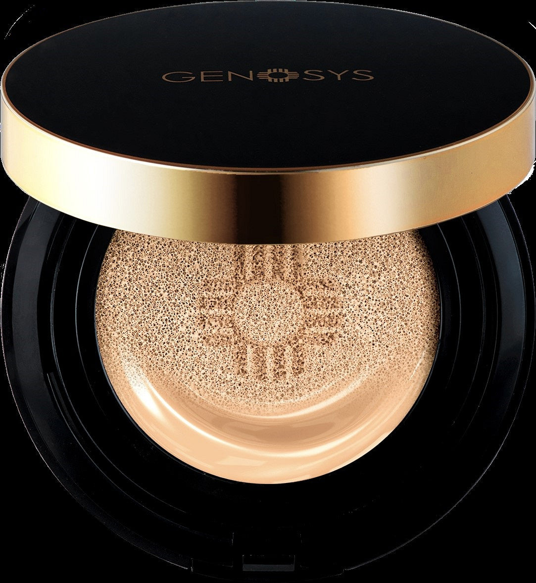 Genosys Skin Caring Blemish Balm Cushion 01 Ivory 15g+15g Refill SPF50