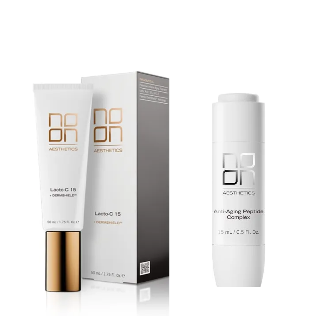 Noon Aesthetics Lacto-C 15 få 50% på Anti- Aging Peptide Complex, kampanje