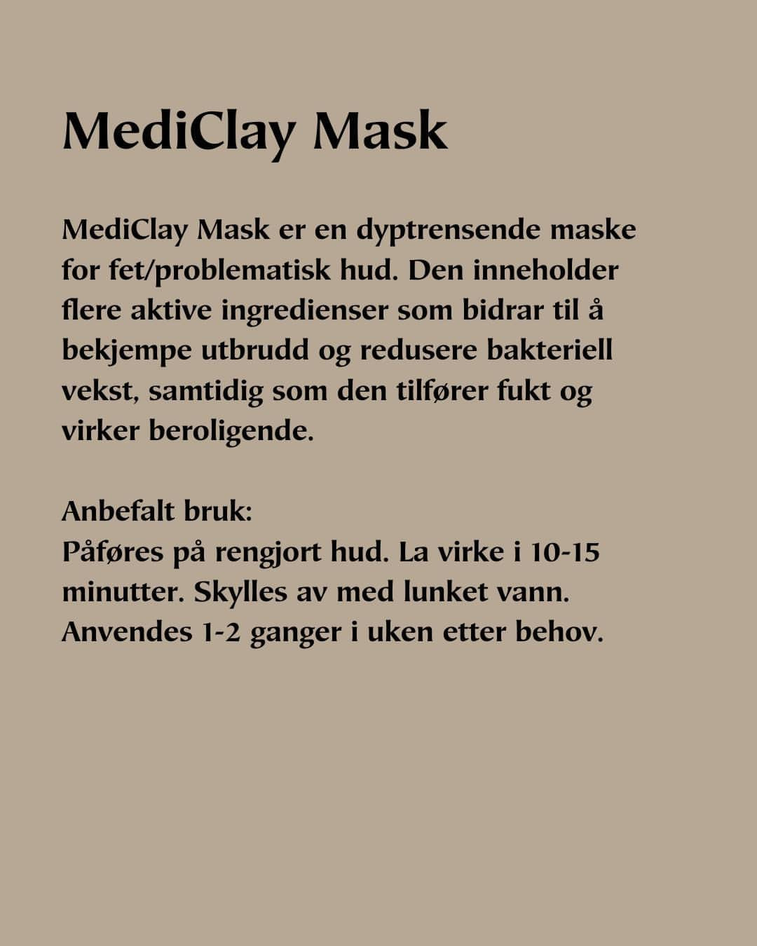 NOON Aesthetics MediClay Mask 70ml Ansiktsmaske