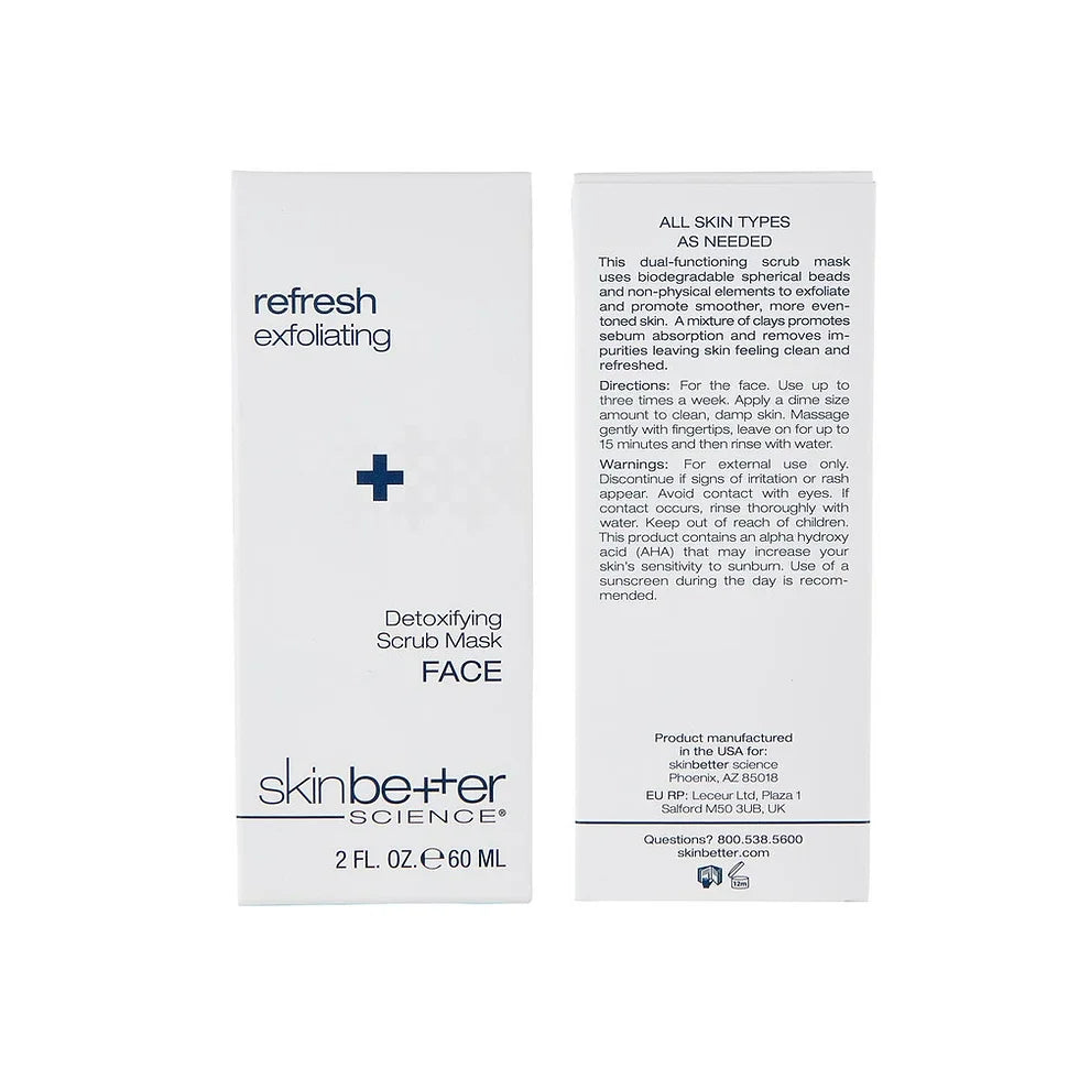 Skinbetter Science Detoxifying Scrub Mask FACE 60ml Ansiktsmaske
