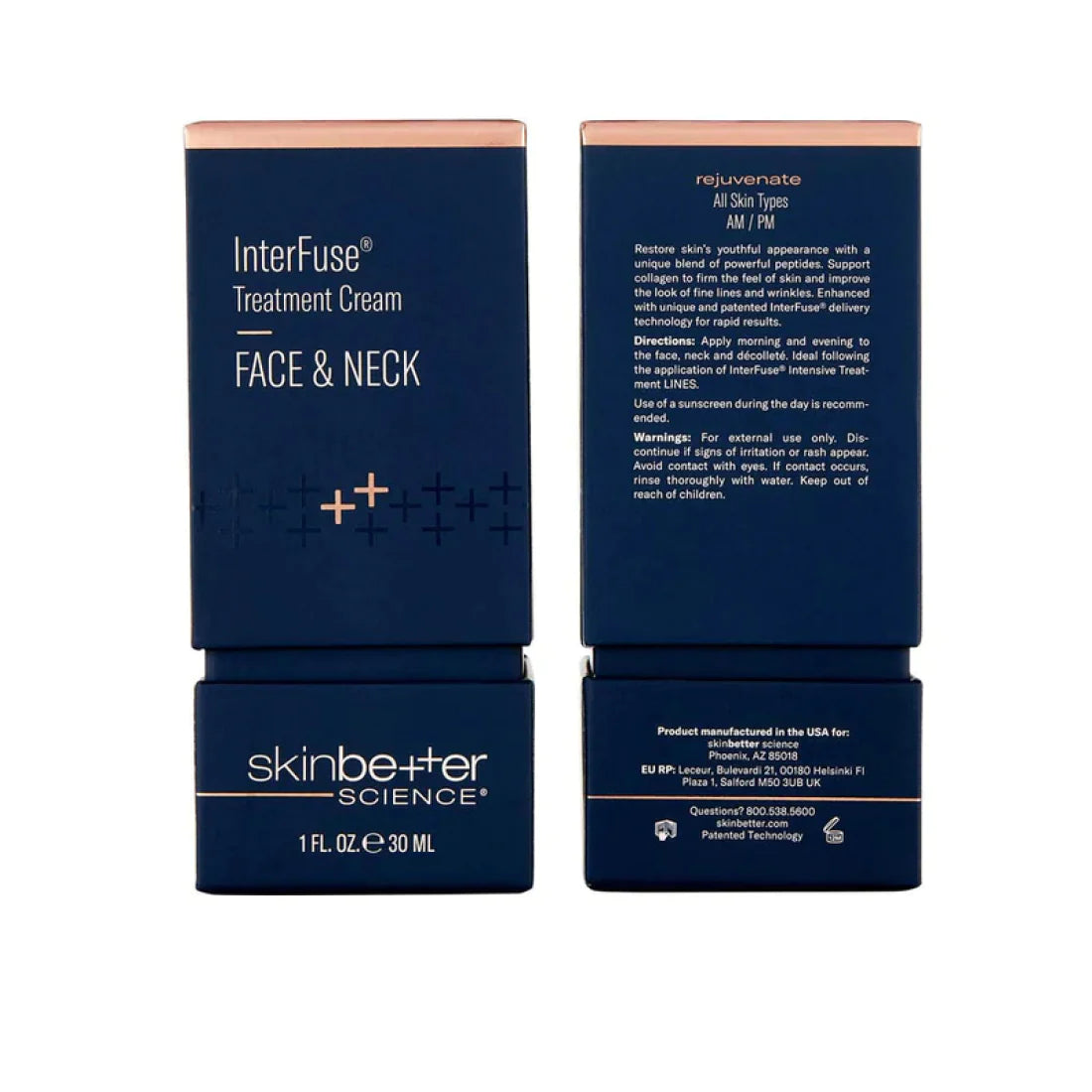 Skinbetter Science InterFuse Treatment Cream FACE & NECK 30ml Ansiktskrem