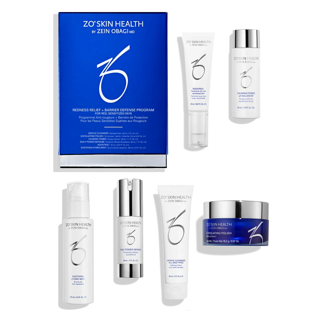 ZO Skin Health Redness Relif + Barrier Defense Program