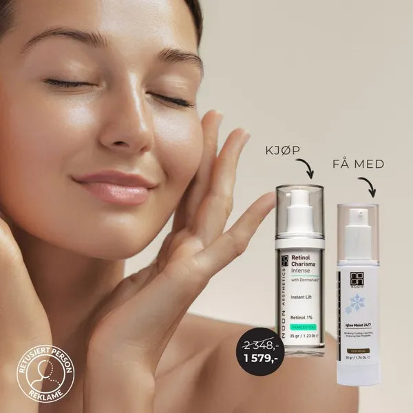 NOON Aesthetics Retinol Charisma Intense 1% kampanje