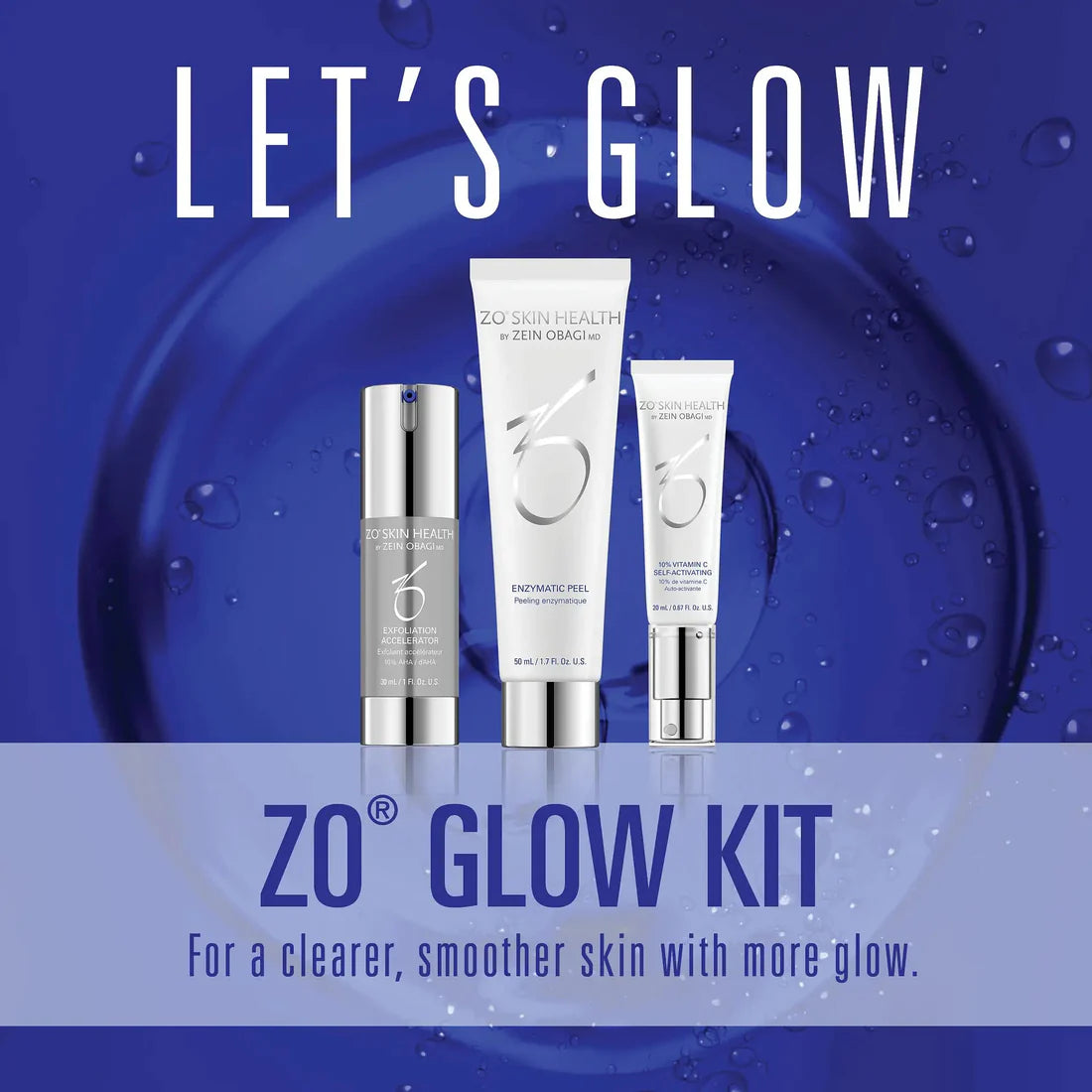 ZO Skin Health Glow At Home Peel Kit