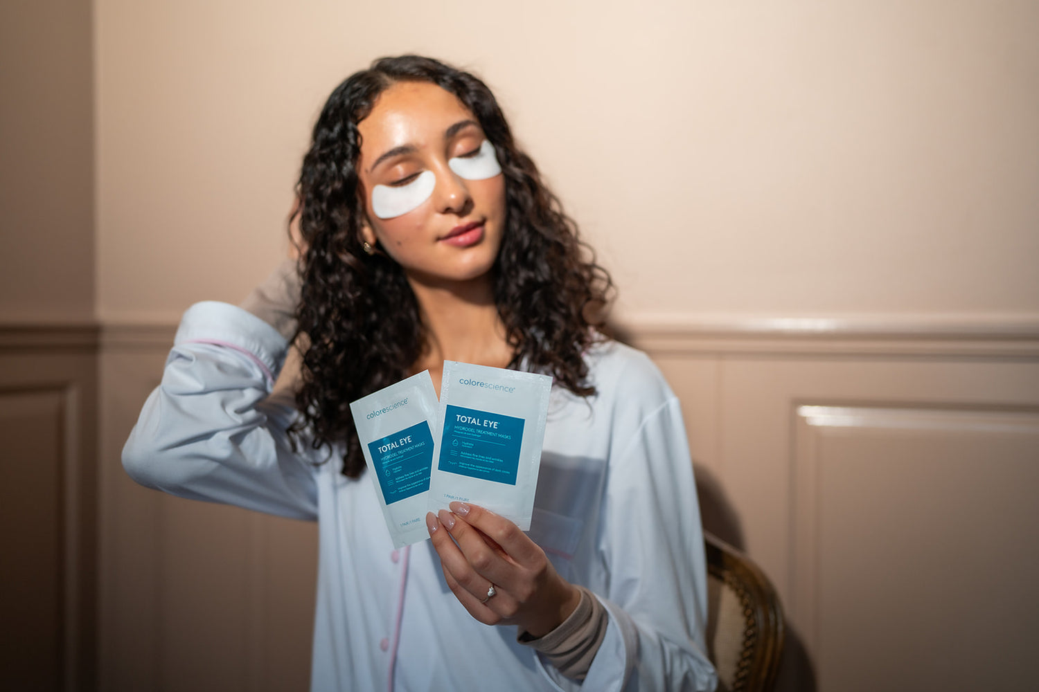 Colorescience Total Eye Hydrogel Treatment Mask 1 stk Øyeprodukter