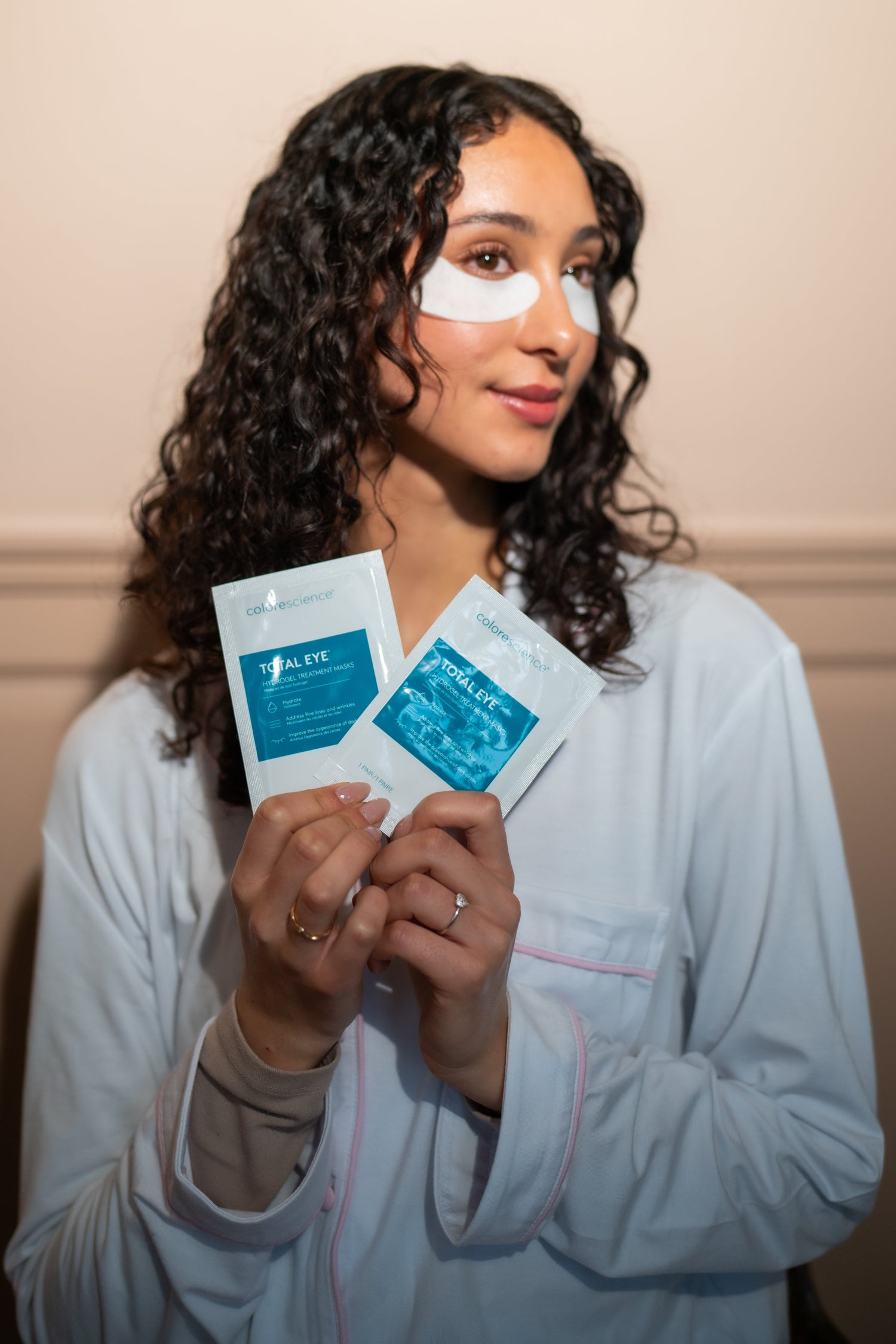 Colorescience Total Eye Hydrogel Treatment Mask pakke 12par Øyeprodukter