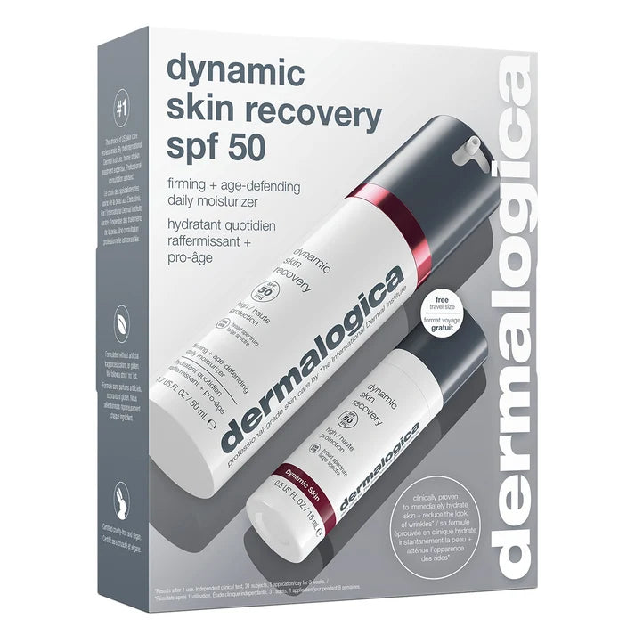 Dermalogica Limited Edition: Dynamic Skin Recovery spf 50 Duo pakke med 50ml + 15ml Solbeskyttelse