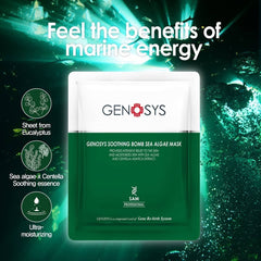Genosys Soothing Bomb- Sea Algae Mask (10 pack) Ansiktsmaske