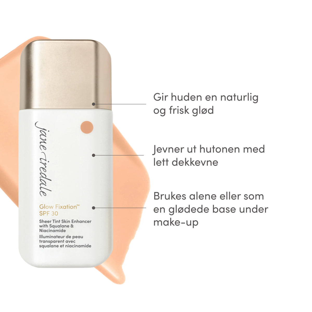 Glow Fixation SPF 30 Skin Tint - Light to Light Medium Kosmetikk