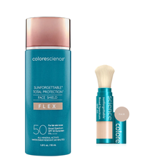 Kampanje: Colorescience flex fair SPF, 1/2 på brush-on fair Solbeskyttelse