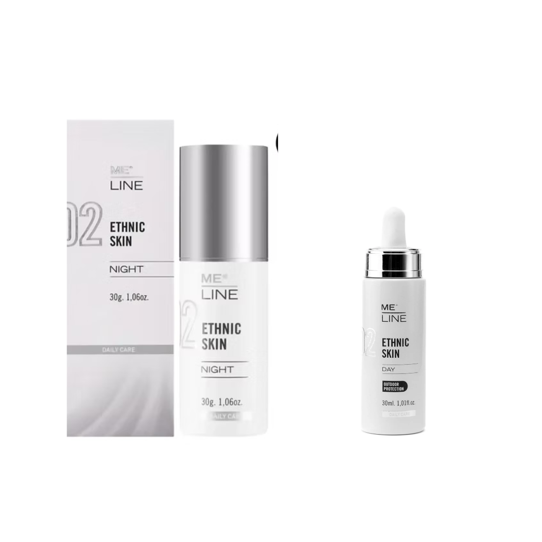 Kjøp Caucasian Skin Night og få 50% på Caucasian Skin Day. Hudpleiesett for anti-aldring