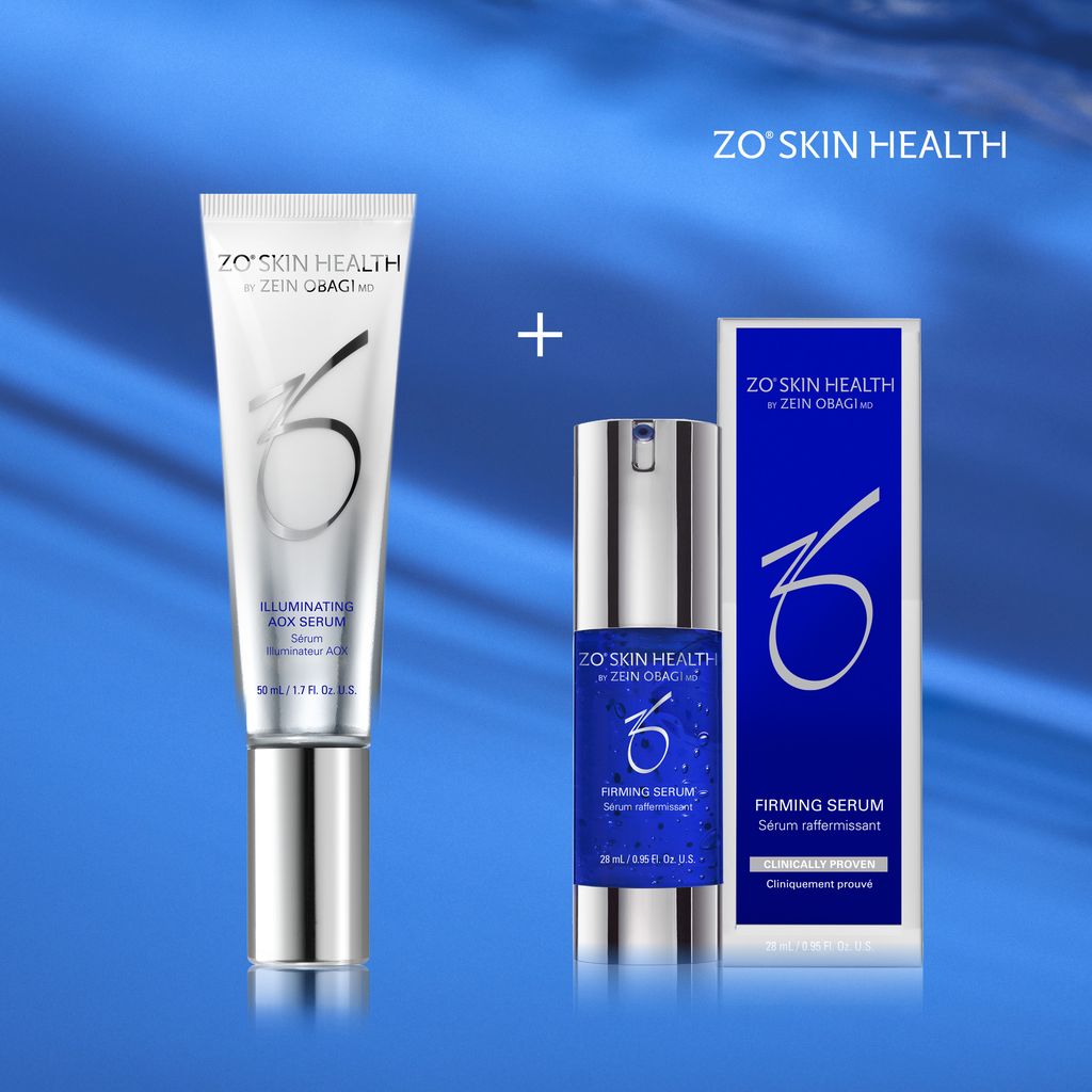ZO Skin Health Illuminating AOX Serum 50ml + Firming Serum 28ml