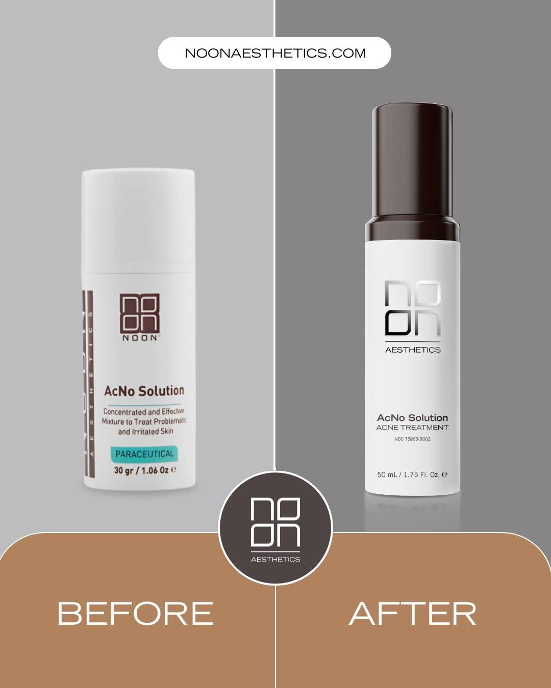 Noon Aesthetics AcNo Solution – Medskin Beauty