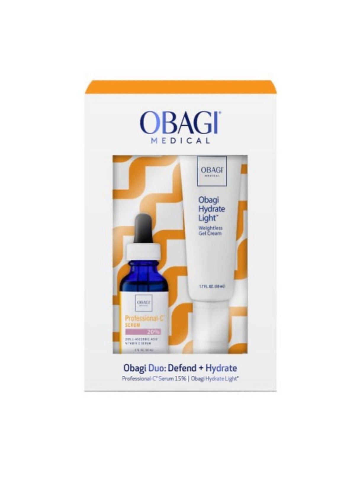 Obagi Medical Hydrate Light+Vit C 15%, kampanjekit