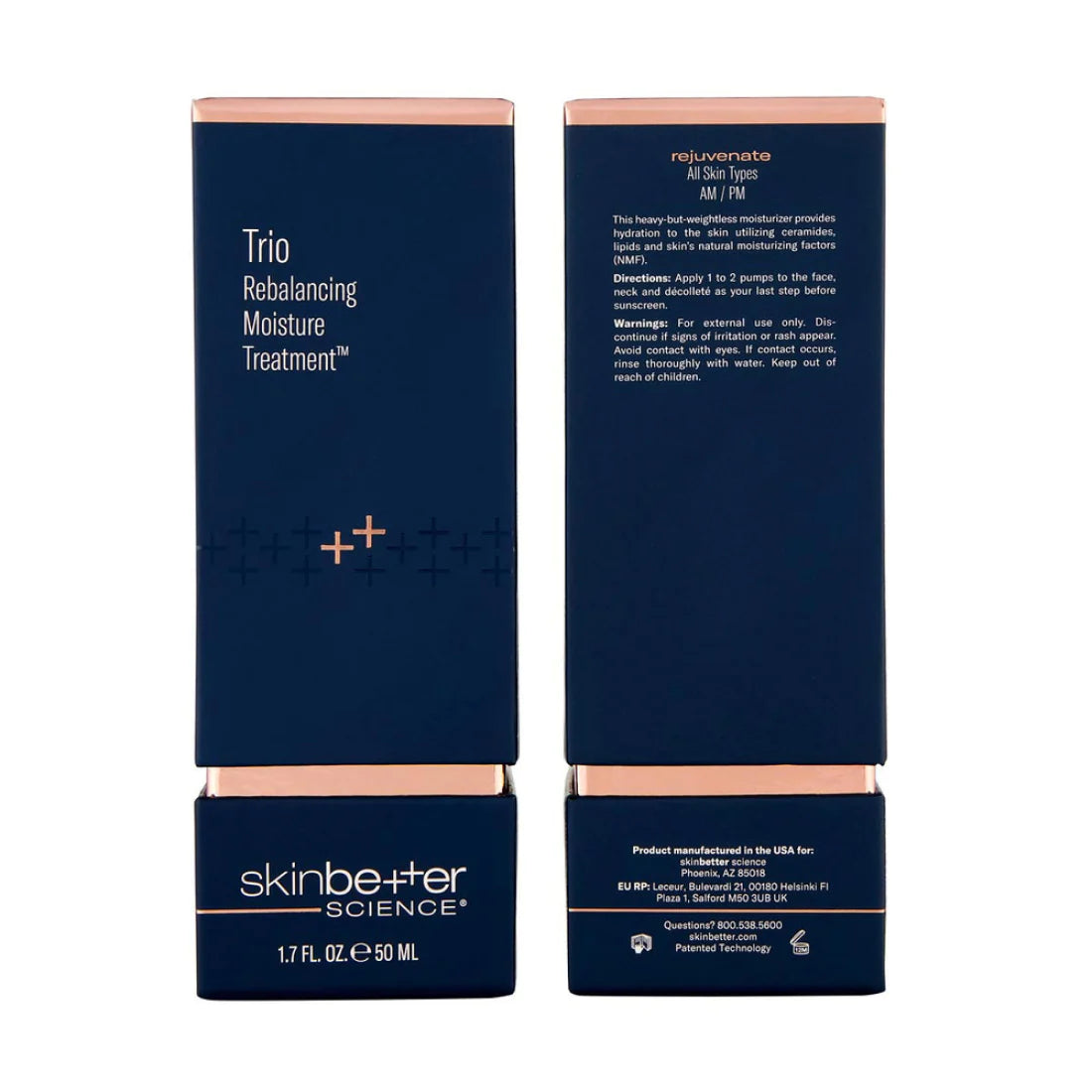 Skinbetter Science TRIO Rebalancing Moisture Treatment FACE 50ml Ansiktskrem