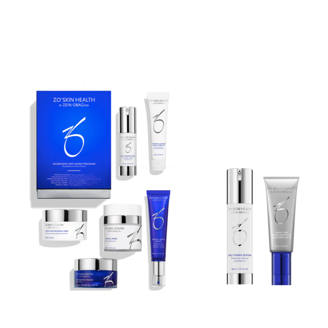 ZO Skin Health Aggressive Anti-Aging Program, kampanje Hudpleiesett for anti-aldring