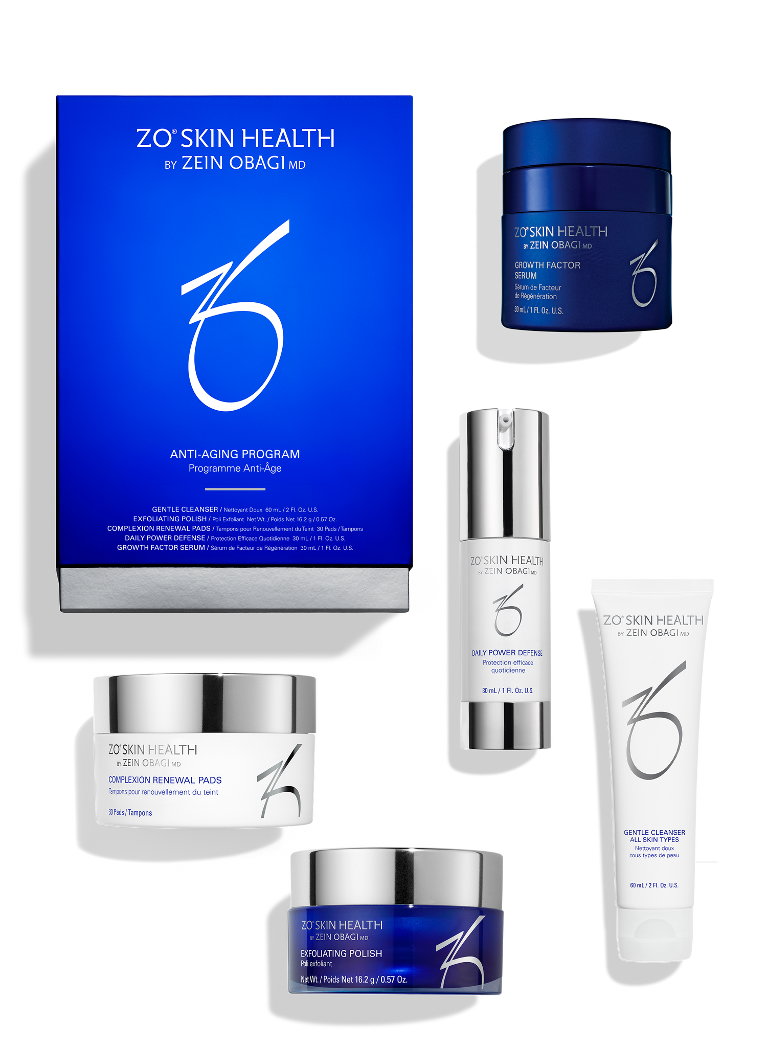 ZO Skin Health Anti-Aging Program få med AOX Serum i 30 ml Hudpleiesett for anti-aldring