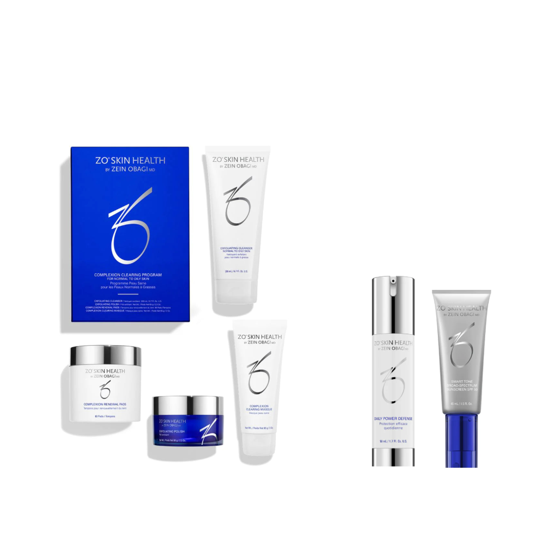ZO Skin Health Complexion Clearing Program, kampanje Hudpleierutine