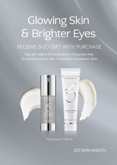 ZO Skin Health Intense Eye Crème + ZO Enzymatic Peel, kampanje