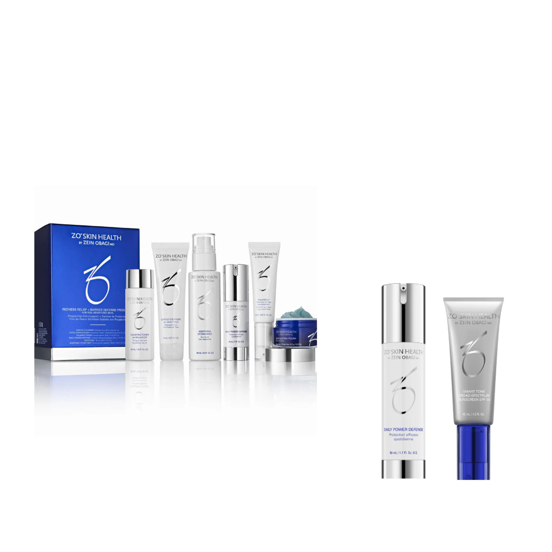 ZO Skin Health Redness Relif + Barrier Defense Program, kampanje Hudpleierutine