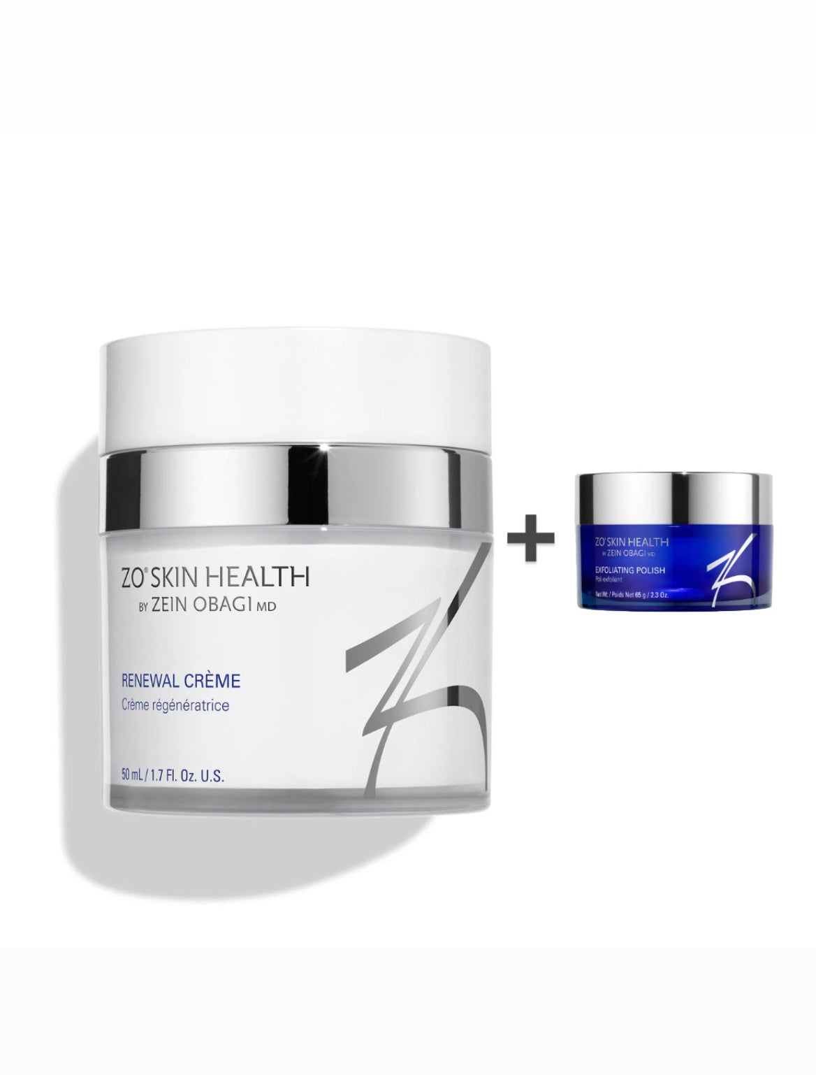 ZO Skin Health Renewal Crème, få med exfoliating polish. Ansiktskrem