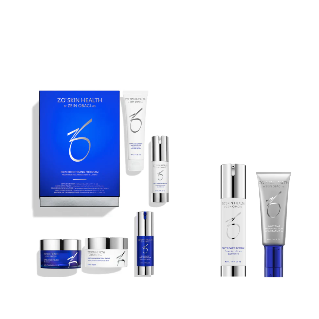ZO Skin Health Skin Brightening Program, kampanje Hudpleierutine
